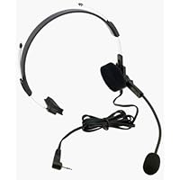 Motorola 53725 SLK Headset with Swivel Boom Mic (Black)