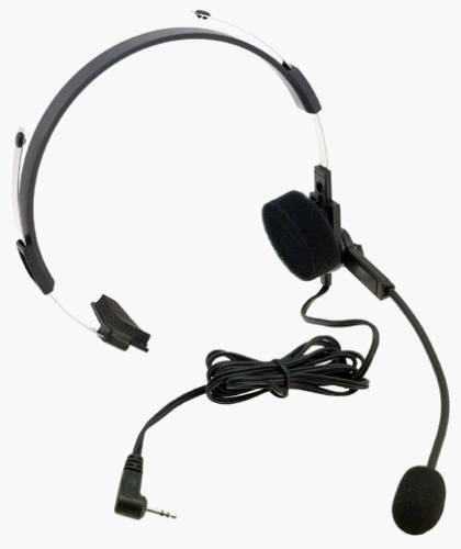 Motorola 53725 SLK Headset with Swivel Boom Mic (Black)