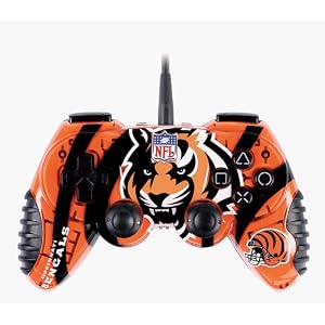 Mad Catz PlayStation 2 Cincinnati Bengals Control Pad Pro Controller by SportsMagicK