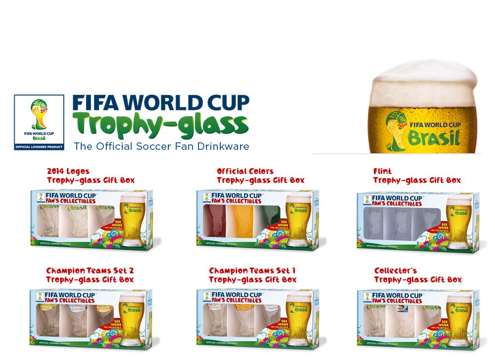 Amazon.com: Flint (un-decorated) Trophy-glass Gift Box - 2014 Fifa ...