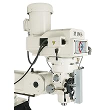 SHOP FOX M1006 10-Inch by 54-Inch Vertical Mill with Digital Readout