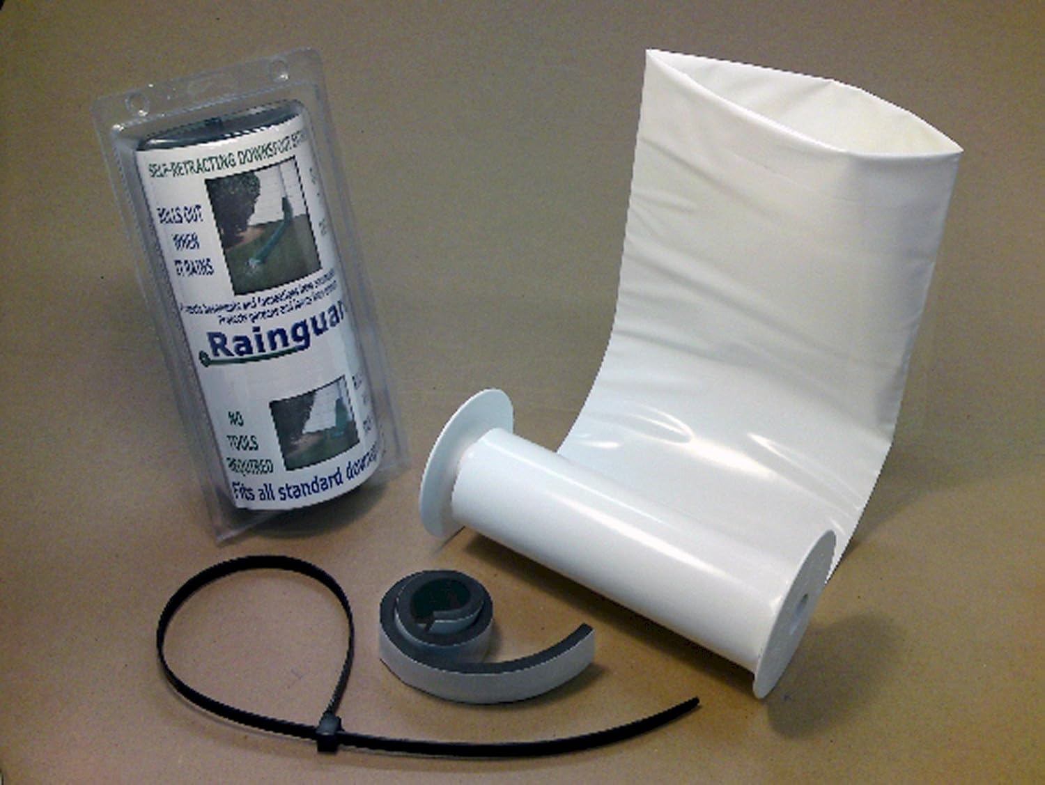 Rainguard 9309W Automatic Downspout Extension, 9Feet, White , New