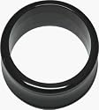 Flesh Tunnel - Darkside Black Acrylic Double Flared Eyelet.