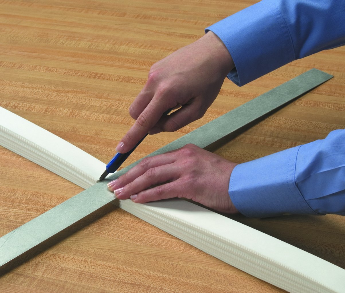 Quick Fix Redi Shade Adhesive White Fabric Window Shade Blind Curtain