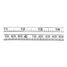Lufkin W606PD 1/4-Inch by 6-Foot Executive Diameter Engineer's Tape