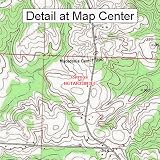 USGS Topographic Quadrangle Map - Patmos, Arkansas (Folded/Waterproof)