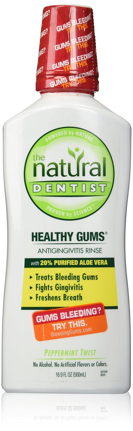 Amazon.com : The Natural Dentist Healthy White Pre-Brush Rinse ...