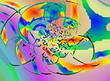 Colored Haiku - Fine Art Poster 30 X 40 Framed
