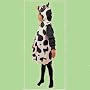 Dexter Animal Dress-Up Costume - Cow