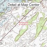 USGS Topographic Quadrangle Map - Alexandria Bay, New York (Folded/Waterproof)