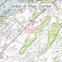 USGS Topographic Quadrangle Map - Alexandria Bay, New York (Folded/Waterproof)