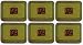 Jason Chilli Verde Coasters - Set of 6