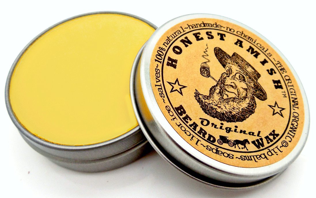 Amazon.com : Honest Amish Original Beard Wax - All Natural and ...