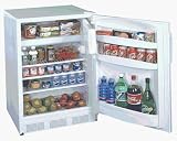 715zIJbSC8L. SL160  Summit Appliances CT66 Deluxe Under Counter Refrigerator Freezer   White