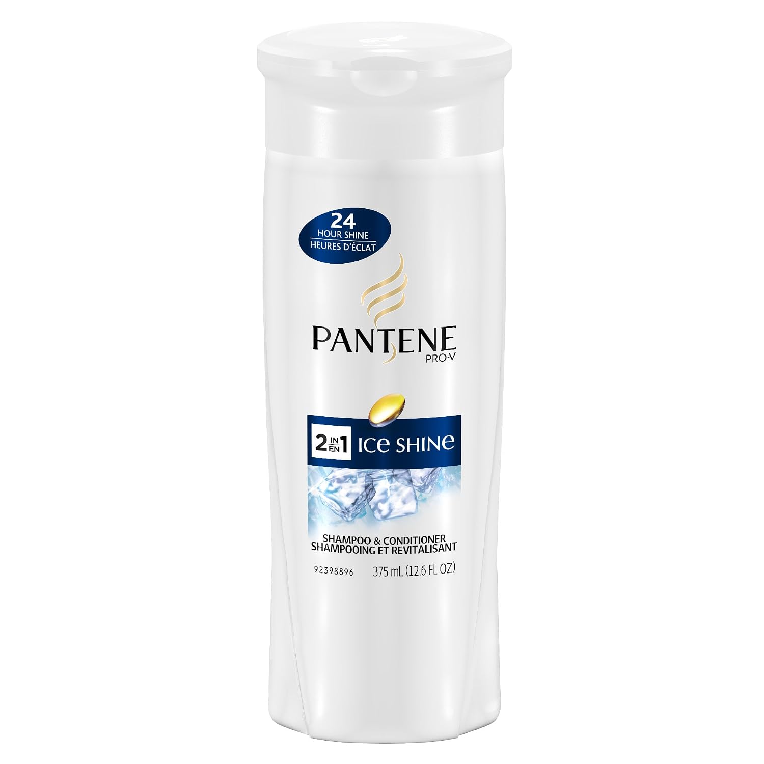 PANTENE Ice Shine 2-in-1 Shampoo and Conditioner, 12.6 Fluid Ounce (Pack of 2) $2.64