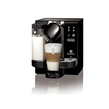 DeLonghi EN670.B Nespresso Lattissima Single-Serve Espresso Maker, Black