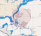 C-MAP Cartridge--CAPE HATTERAS TO TAMPA INCLUDING THE BAHAMAS