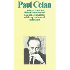 Paul Celan (suhrkamp taschenbuch materialien)