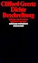 Dichte Beschreibung: Beitr�ge zum Verstehen kultureller Systeme (suhrkamp taschenbuch wissenschaft)