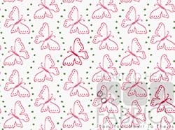 By The Yard KN Pink Butterflies Quilt Cotton Fabric