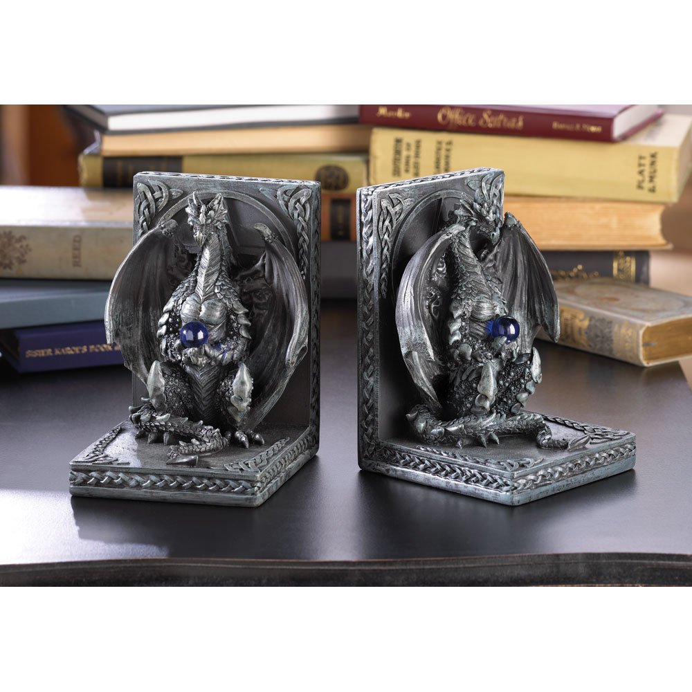 20 Dragon Bookends for Mystical Decoration