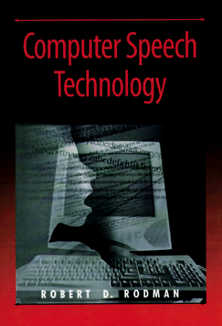 computer speech technology artech house signal processing library