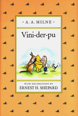 VINI-DER-PU, A Yiddish Version of Winnie-the-Pooh (Yiddish Edition)