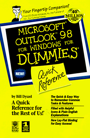 Microsoft Outlook 98 for Windows for Dummies Quick Reference