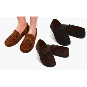 Mens Boater Moccasin Indoor/Outdoor Slippers by Totes Isotoner