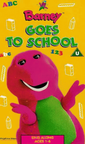 Barney - Barney Goes To School [1995] [VHS]