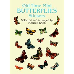 Old-Time Mini Butterflies Stickers (Pocket-Size Sticker Collections)