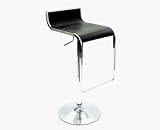 Review Wholesale Interiors  / Wholesale Interiors BR315BK C315 Black Adjustable Barstool