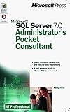 Microsoft  SQL Server(TM) 7.0 Administrator's Pocket Consultant (Administrator Pkt Consultant)