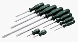 SK Hand Tools 86006 10-Piece SureGrip Combination Screwdriver Set
