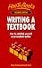 Writing a Textbook