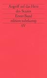 Angriff auf das Herz des Staates - Soziale Entwicklung und Terrorismus: Erster Band (edition suhrkamp) - Henner Hess, Martin Moerings, Dieter Paas