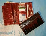 Deluxe French Wallet with Checkbook