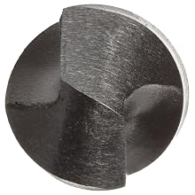 Cleveland 2002 Style High Speed Steel Jobbers' Drill Bit, Uncoated (Bright), Round Shank, 118 Degree Conventional Point