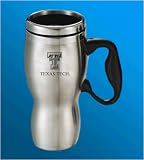 Texas Tech - 16 oz Sphere Travel Mug - Laser Engraved