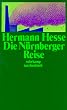 Die N�rnberger Reise (suhrkamp taschenbuch)