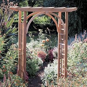 Cedar Westport Arbor by Rustic Natural Cedar