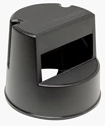 Rubbermaid Heavy Duty Step Stool Black/Gray/Beige