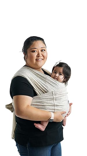 floral baby wrap carrier