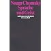 Sprache und Geist (suhrkamp taschenbuch wissenschaft)
