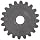 Martin Worm Gear, 14.5° Pressure Angle, Cast Iron, Inch