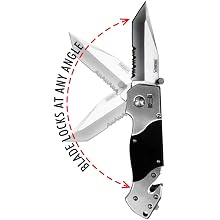 Seber RU2000CP Ratcheting Satin Utility Knife