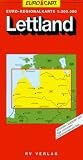 Latvia Map (GeoCenter Euro Map)