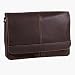Kenneth Cole Reaction Business and Luggage Columbian Leather Messenger Bag (Brown)