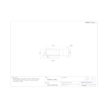 Sealmaster ST-16TC Take-Up Unit, Standard Duty, Regreasable, Skwezloc Collar, Contact Seals, Cast Iron Housing, 1" Bore, 17/32" Slot Width, 3" Between Frames