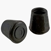 Shepherd #3202 5/8" Black Rubber Leg Tip